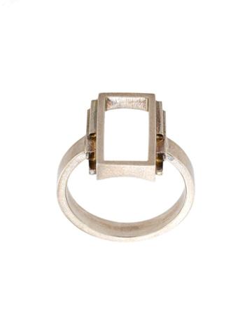 Felicious 'frame' Ring, Women's, Size: 51, Metallic
