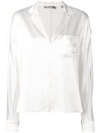 Vince Concealed Fastening Blouse - Neutrals