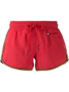 Perfect Moment Drawstring Shorts - Red