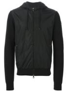 Moncler Two-tone Sweatshirt - Black