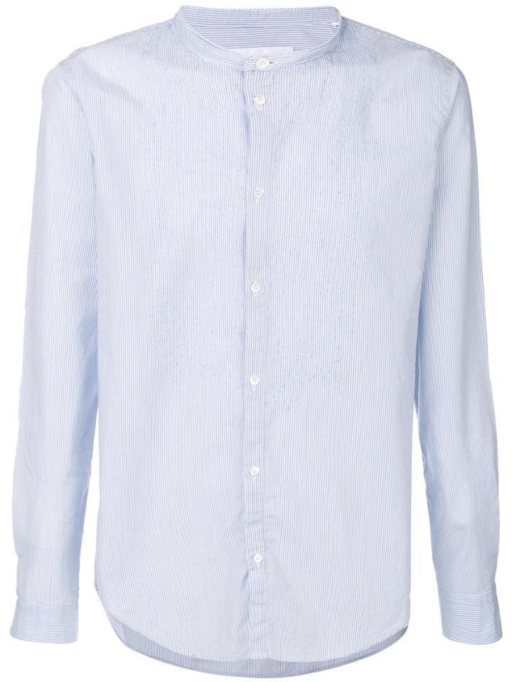 Dondup Mandarin Collar Shirt - Blue
