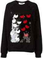 Msgm Sequin Embellished Sweatshirt