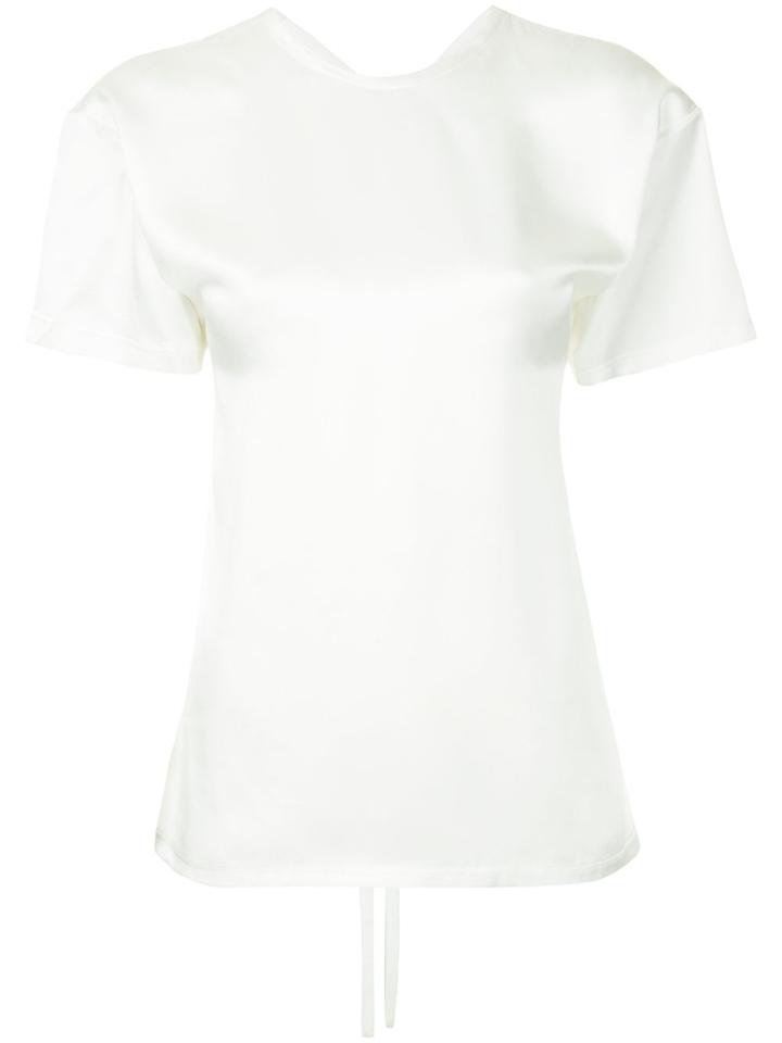 Christopher Esber Open Back Blouse - White