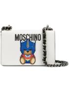 Moschino Bear Shoulder Bag - White