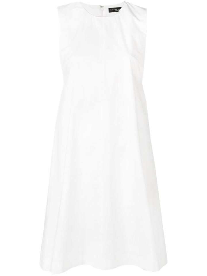 Fabiana Filippi Short A-line Dress - White
