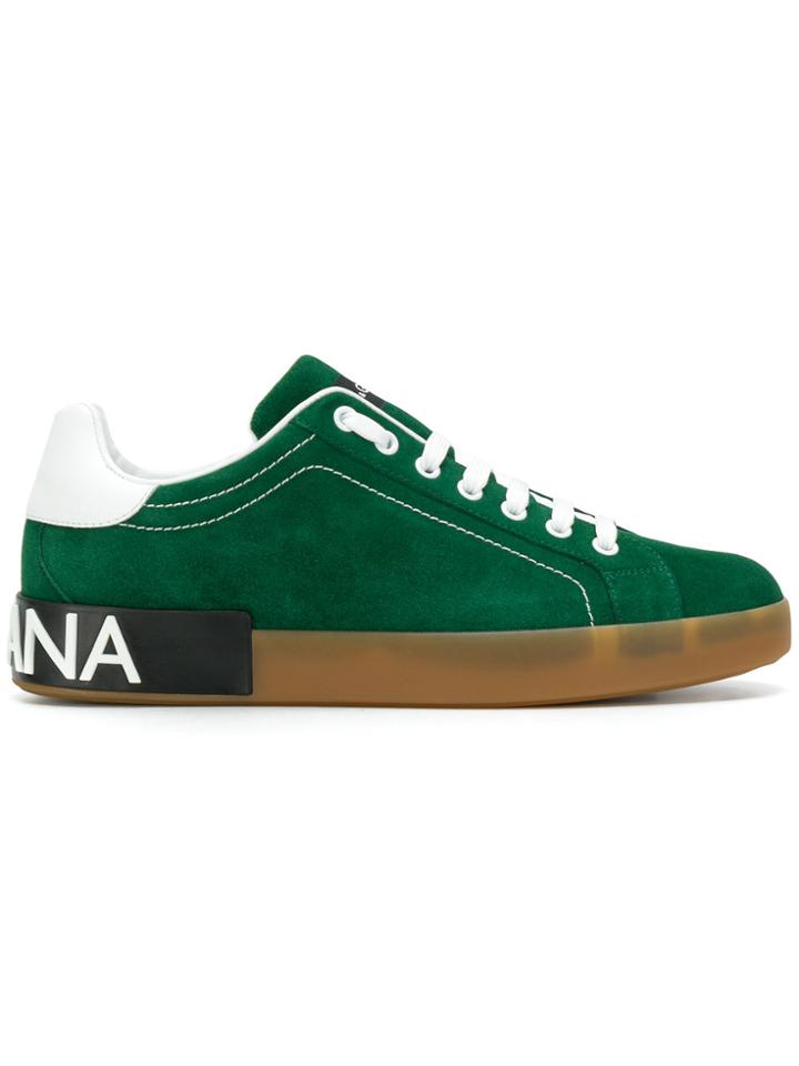 Dolce & Gabbana Portofino Sneakers - Green