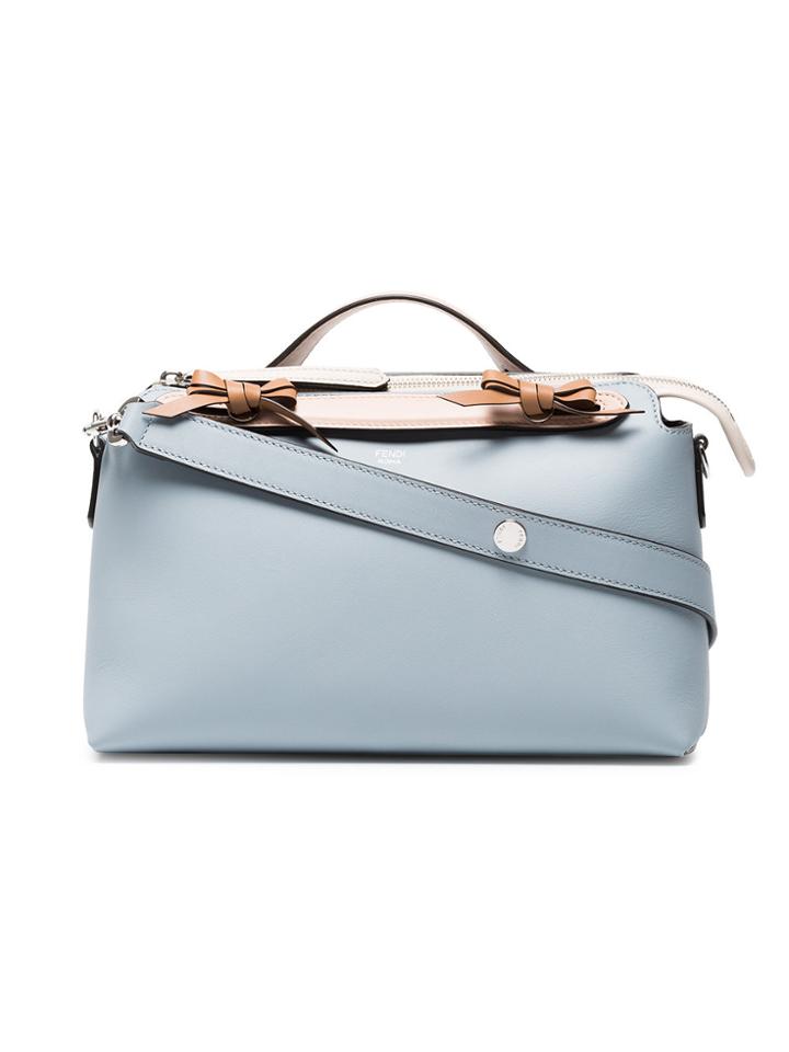 Fendi Blue By The Way Leather Bag