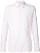 Forme D'expression Button Up Shirt, Men's, Size: 50, Pink/purple, Cotton