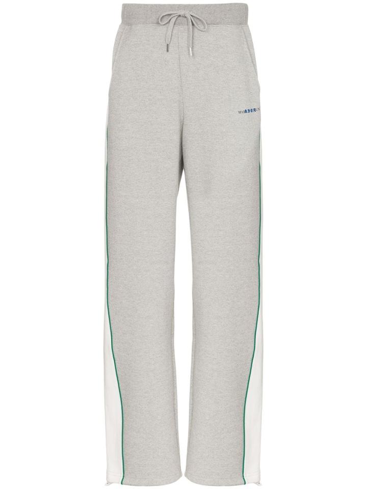 Maison Kitsuné Piped Panel Sweatpants - Grey