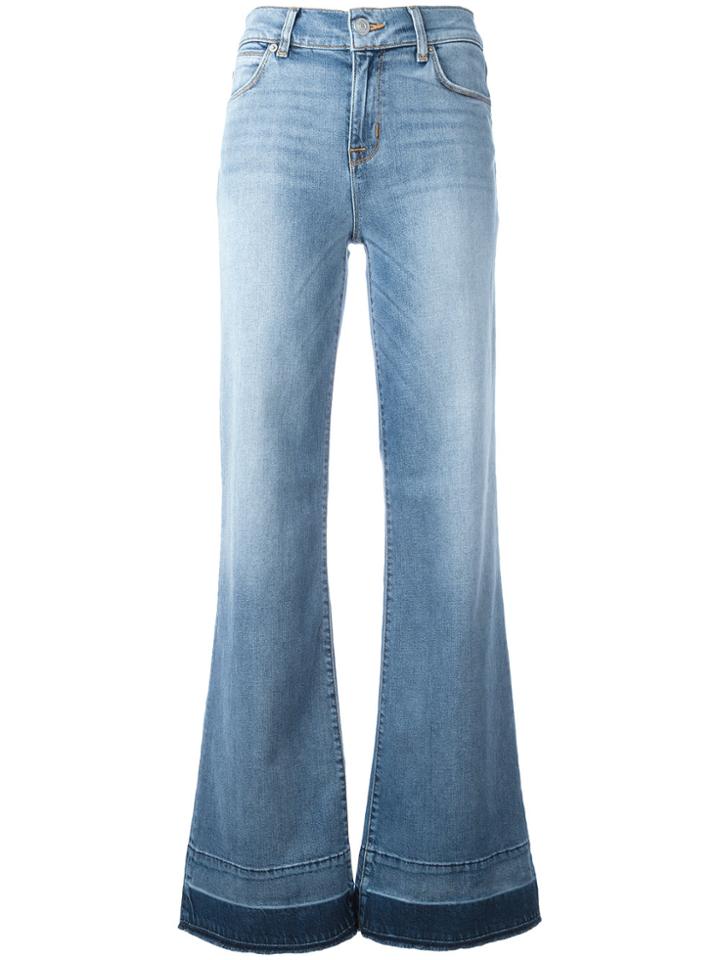 Hudson Haym Wide Leg Jeans - Blue