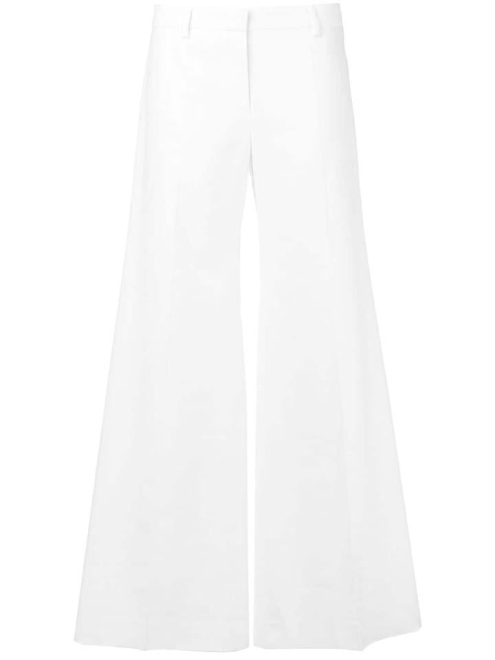 Alberto Biani Wide-leg Trousers - White