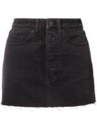 Ksubi - Denim Mini Skirt - Women - Cotton - 26, Black, Cotton