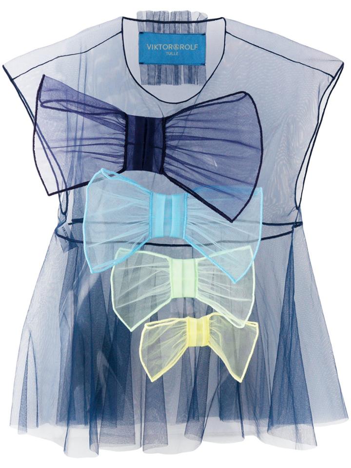 Viktor & Rolf So Many Bows Icon 1.2 T-shirt - Blue