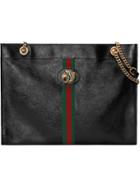 Gucci Rajah Large Tote Bag - Black