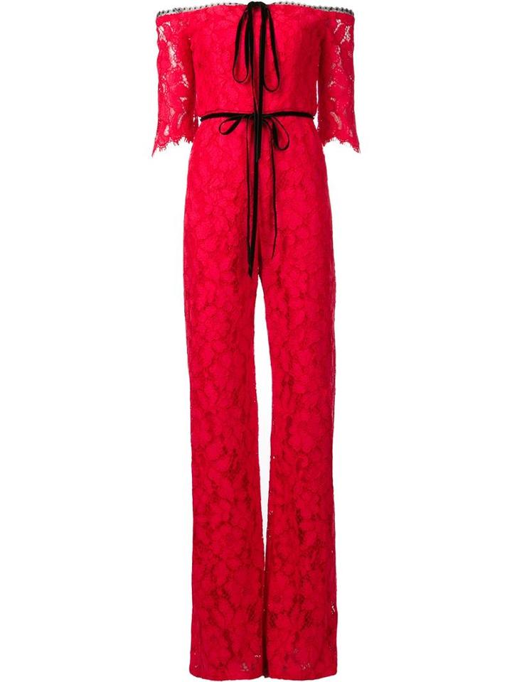 Alexis 'joaquin' Jumpsuit, Women's, Size: Xs, Red, Cotton/nylon/rayon