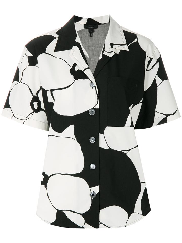 Marc Jacobs Floral-print Shirt - Black
