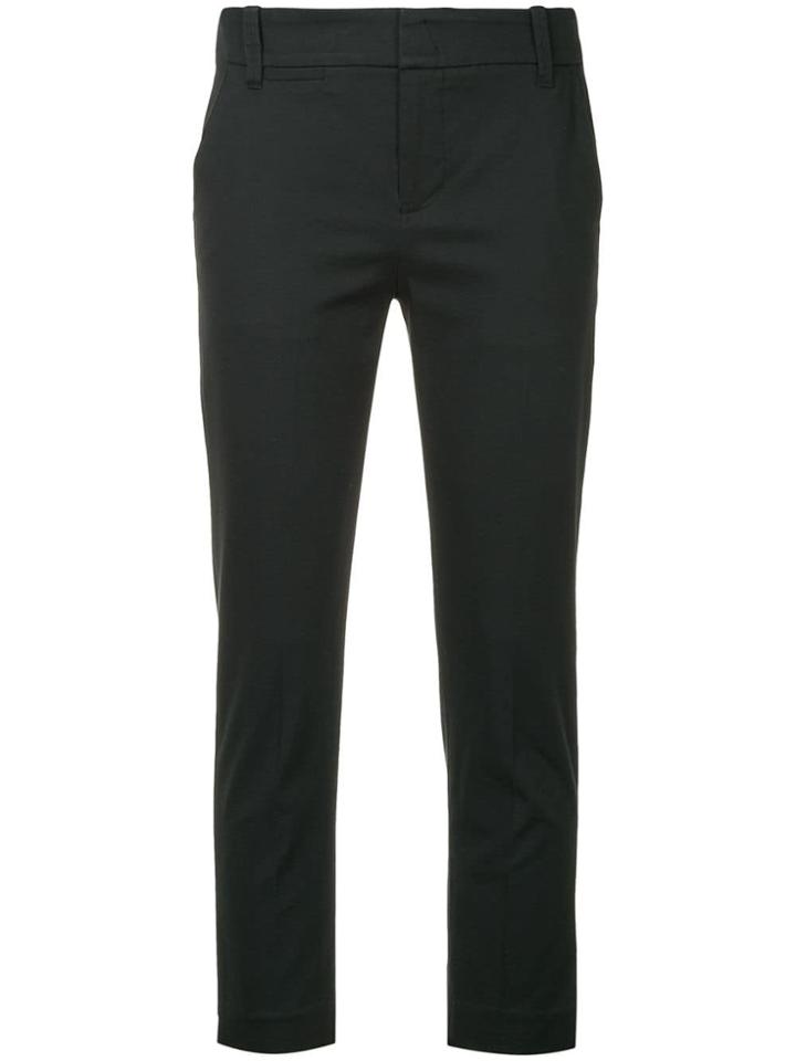 Vince Cropped Tailored Trousers - Blue