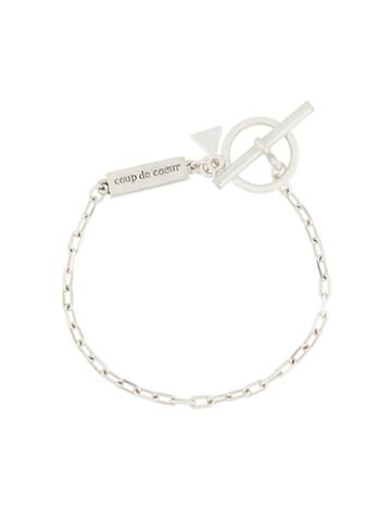 Coup De Coeur T-bar Bracelet - Silver