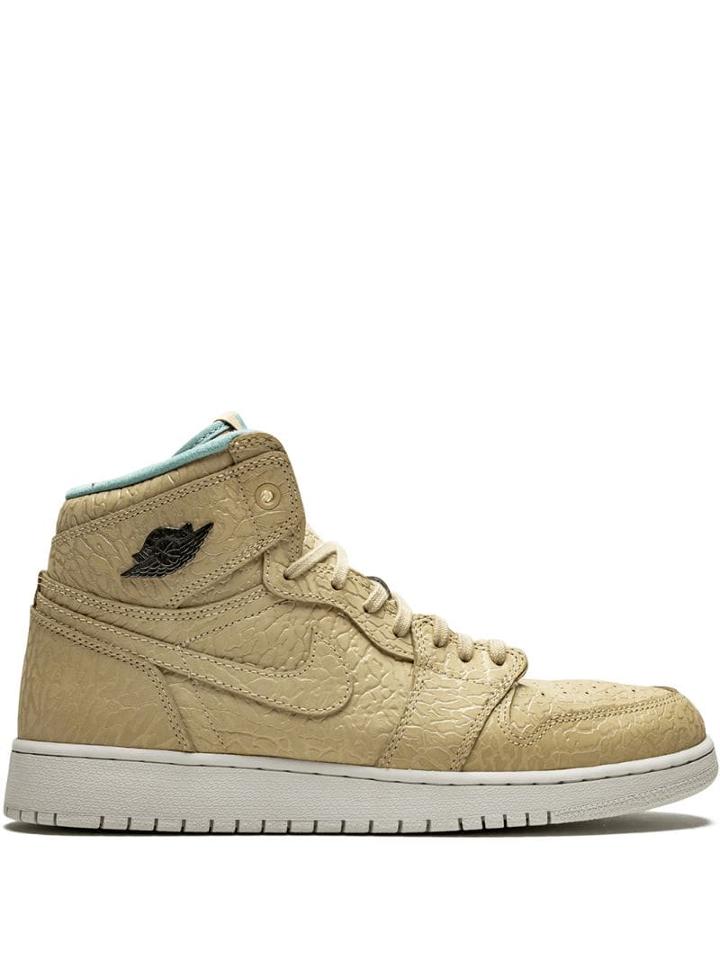 Jordan Air Jordan 1 Retro Hi Sneakers - Sand Dune/cannon-flt Gold