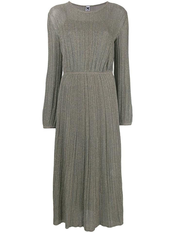 M Missoni Metallic Long Dress - Green