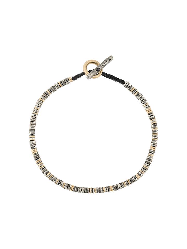 M. Cohen Stack Bead Bracelet - Metallic