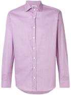Etro Formal Fitted Shirt - Pink & Purple