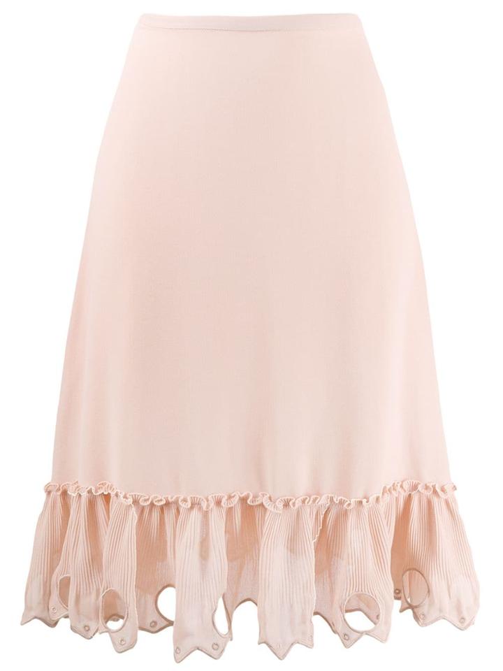 See By Chloé Embellished Hem Skirt - Pink