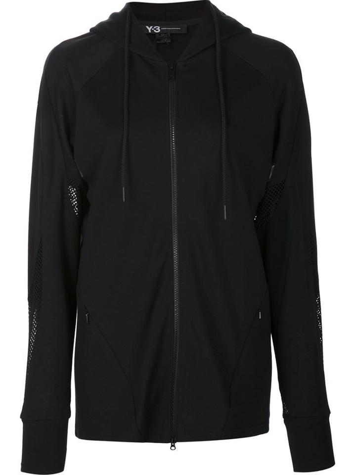 Y-3 'lux Track' Hoodie, Women's, Size: Xs, Black, Viscose/polyamide/polyurethane/polyester