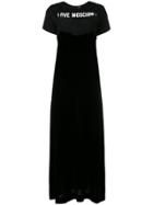 Love Moschino Lingerie T-shirt Dress - Black