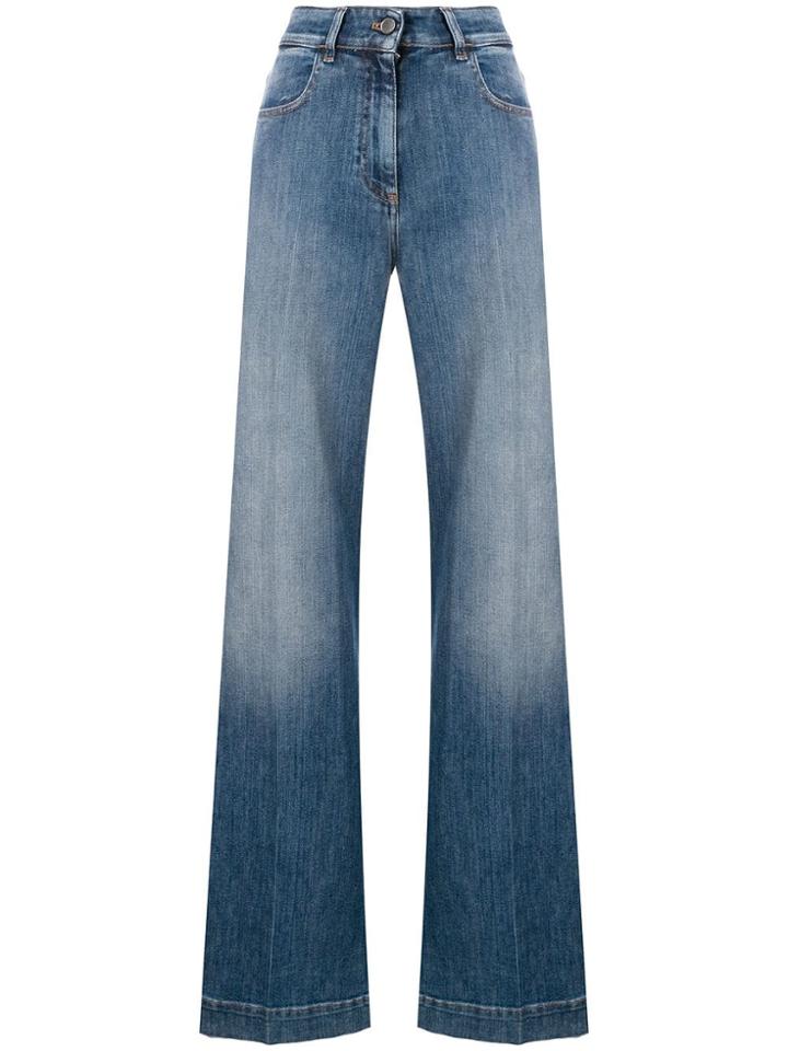 Pt05 Wide-leg Jeans - Blue