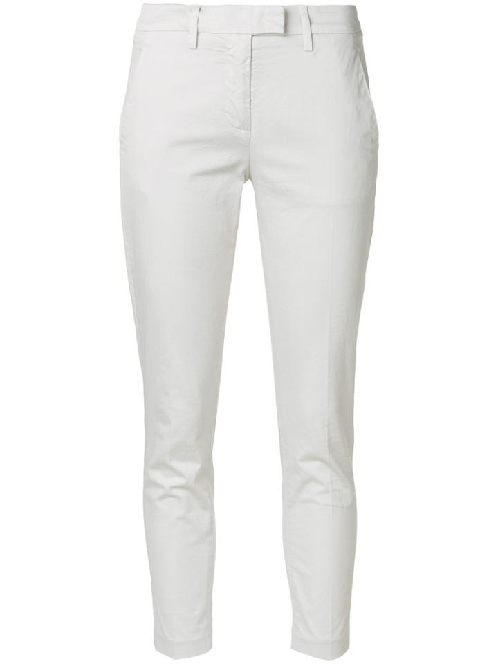 Dondup Ankle Crop Trousers - Nude & Neutrals