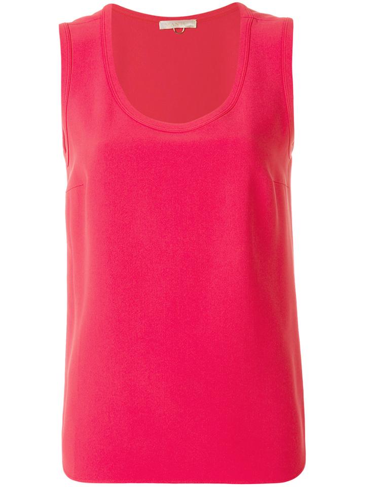 Mantu Plain Tank Top - Pink & Purple