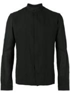 Devoa Slim-fit Shirt, Men's, Size: 4, Black, Japanese Paper/cotton