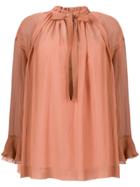 See By Chloé Pussy Bow Blouse - Brown