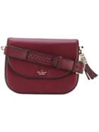 Kate Spade - Tassel Detail Shoulder Bag - Women - Leather/polyester - One Size, Red, Leather/polyester