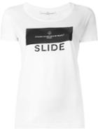 Golden Goose Deluxe Brand Slide Print T-shirt, Women's, Size: Large, White, Cotton