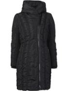 Zac Zac Posen 'leah' Padded Coat, Women's, Size: Large, Black, Nylon/polyester/spandex/elastane
