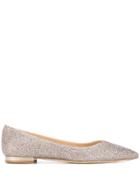 The Seller Glitter Detail Ballerinas - Pink
