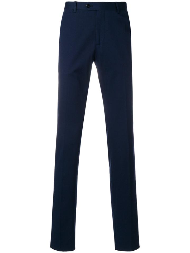 Etro Panama Trousers - Blue
