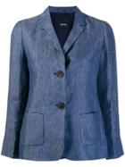 's Max Mara Single Breasted Blazer - Blue
