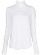 Majestic Filatures Turtleneck Jersey, Women's, Size: 4, White, Viscose