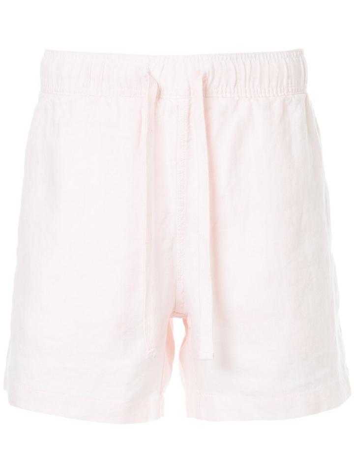 Venroy Drawstring Lounge Shorts - Pink & Purple