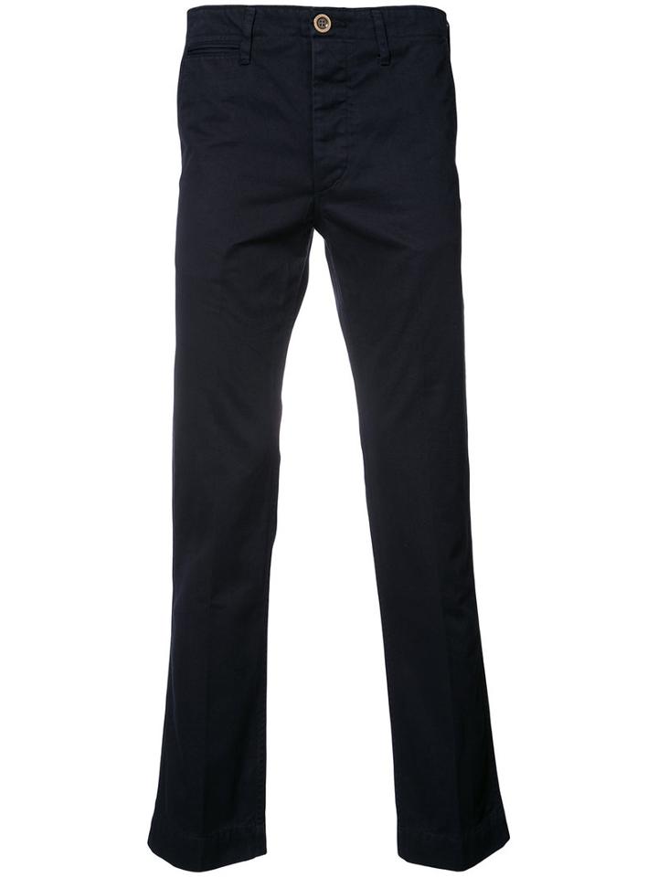 Visvim - Chino Trousers - Men - Cotton - 5, Blue, Cotton