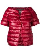 Herno Short-sleeved Puffer Jacket - Red