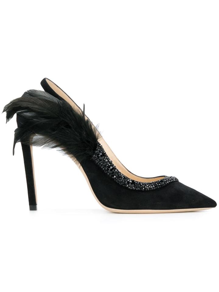 Jimmy Choo Tacey 100 Pumps - Black