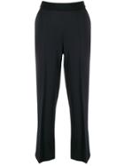 Ports 1961 Cropped Loose-fit Trousers - Blue