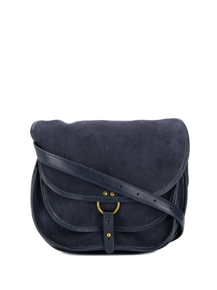 Jérôme Dreyfuss Flap Crossbody Bag - Blue
