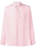Saint Laurent Star Print Shirt - Pink