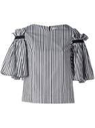 Osman Ruffled Striped Top