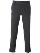 Incotex Tailored Trousers, Men's, Size: 48, Grey, Cotton/spandex/elastane